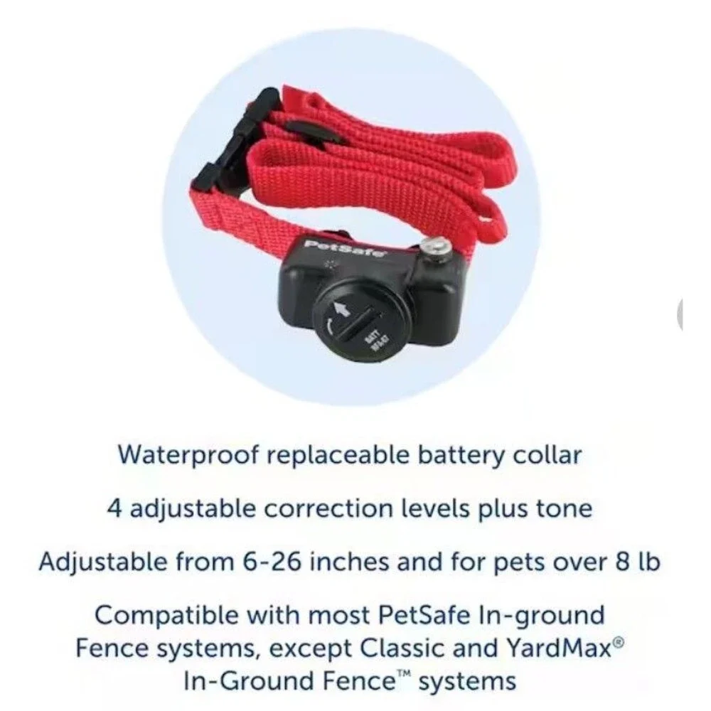 Petsafe Deluxe Ultralight In-Ground Fence Receiver Collar PUL-275 *NEW* Sealed